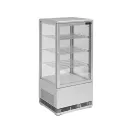 YATO YG-05057 Hűtött vitrin ezüst 78L 420x380x960mm