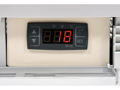 YATO YG-05057 Hűtött vitrin ezüst 78L 420x380x960mm