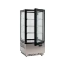 YATO YG-05060 Hűtött vitrin fekete-ezüst 78L 430x390x980mm