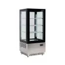 YATO YG-05060 Hűtött vitrin fekete-ezüst 78L 430x390x980mm