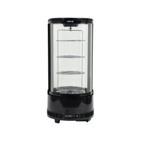 YATO YG-05090 Hűtött vitrin fekete 73L 500x500x1060mm