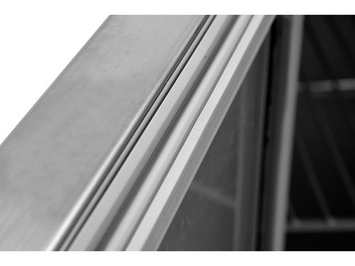 YATO YG-05210 Álló rozsdamentes kétajtós hűtőszekrény 1300L 1480x830x2010mm