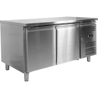   YATO YG-05254 Kétajtós rozsdamentes hűtőasztal 390L 1510x800x845mm