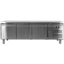 YATO YG-05259 Háromajtós rozsdamentes hűtőasztal 700-as széria 317L 1795x700x650mm