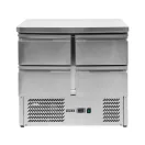 YATO YG-05280 Négyfiókos rozsdamentes hűtőasztal 700-as széria 220L 900x700x870mm