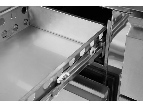 YATO YG-05280 Négyfiókos rozsdamentes hűtőasztal 700-as széria 220L 900x700x870mm