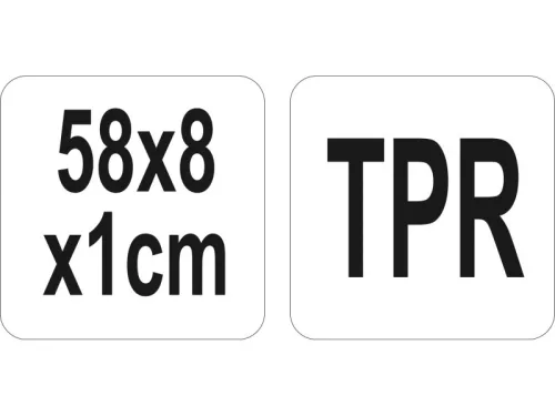 YATO YG-07100 GASTRO Barmat (pohárcsepegtető) 590 x 80 x 15 mm