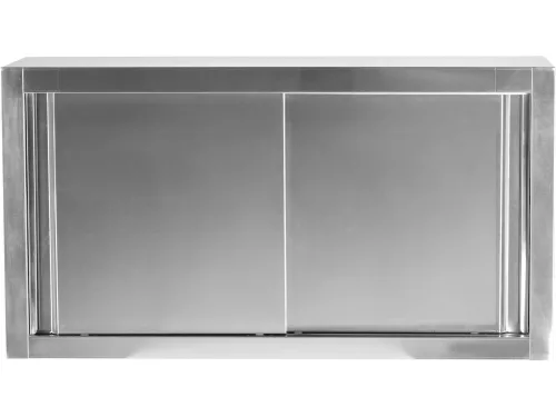 YATO YG-08901 Fali szekrény rozsdamentes két tolóajtóval 1200x400x650mm