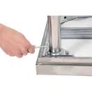 YATO YG-09000 GASTRO Inox munkaasztal alsó polccal