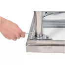 YATO YG-09011 Inox munkaasztal alsó polccal GASTRO