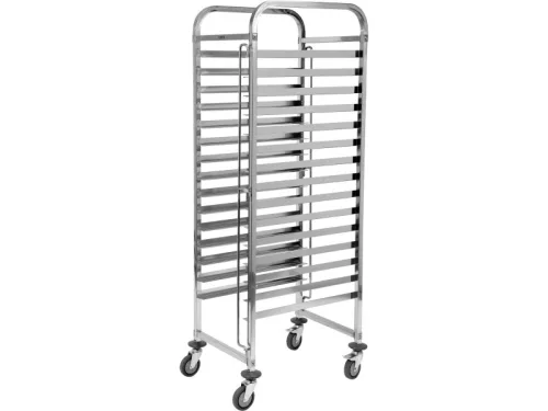 YATO YG-09072 GASTRO Regál, tálcaszedő kocsi 600 x 400-as tálcához