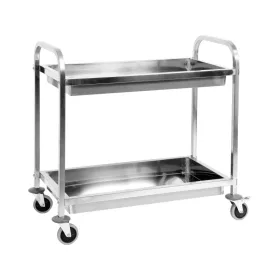 YATO YG-09099 GASTRO Zsúrkocsi 2 polcos mély polcokkal