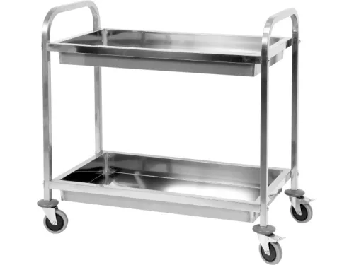 YATO YG-09099 GASTRO Zsúrkocsi 2 polcos mély polcokkal