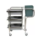 YATO YG-09101 GASTRO Konyhai kocsi 5 tároló, 3 polc