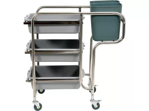 YATO YG-09101 GASTRO Konyhai kocsi 5 tároló, 3 polc