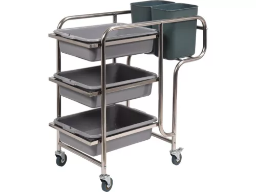 YATO YG-09101 GASTRO Konyhai kocsi 5 tároló, 3 polc