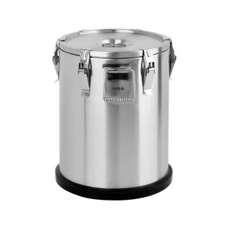   YATO YG-09203 GASTRO Ételszállító badella dupla falú 25 liter inox