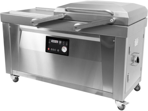 YATO YG-09307 GASTRO Dupla kamrás vákuumfóliázó gép 600 mm 2 x 750 W