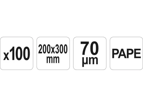 YATO YG-09332 GASTRO Vákuumtasak 200 x 300 mm (100 db)