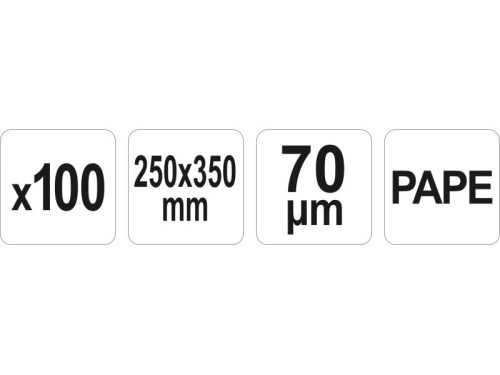 YATO YG-09333 GASTRO Vákuumtasak 250 x 350 mm (100 db)