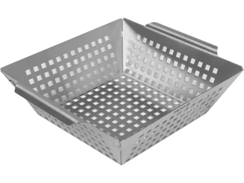 YATO YG-20140 GASTRO Grillkosár 260 x 220 x 70 mm inox