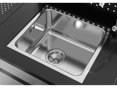 YATO YG-20171 Moduláris kerekes szekrény beépített mosogatótálcával grillezéshez 600x570x1135mm