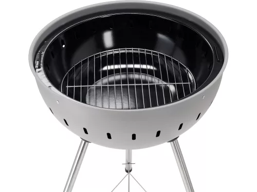 YATO YG-20301 Kerek faszenes BBQ és grillsütő fekete 540mm