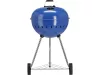 YATO YG-20302 Kerek faszenes BBQ és grillsütő kék 540mm