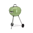 YATO YG-20303 Kerek faszenes BBQ és grillsütő zöld 540mm