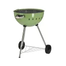 YATO YG-20303 Kerek faszenes BBQ és grillsütő zöld 540mm