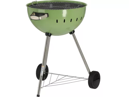 YATO YG-20303 Kerek faszenes BBQ és grillsütő zöld 540mm