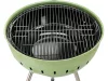 YATO YG-20303 Kerek faszenes BBQ és grillsütő zöld 540mm