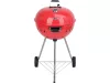 YATO YG-20304 Kerek faszenes BBQ és grillsütő piros 540mm