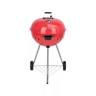 YATO YG-20304 Kerek faszenes BBQ és grillsütő piros 540mm