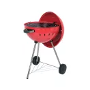 YATO YG-20304 Kerek faszenes BBQ és grillsütő piros 540mm