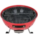 YATO YG-20304 Kerek faszenes BBQ és grillsütő piros 540mm