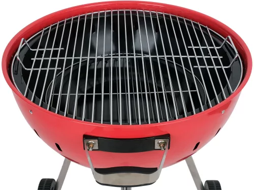YATO YG-20304 Kerek faszenes BBQ és grillsütő piros 540mm