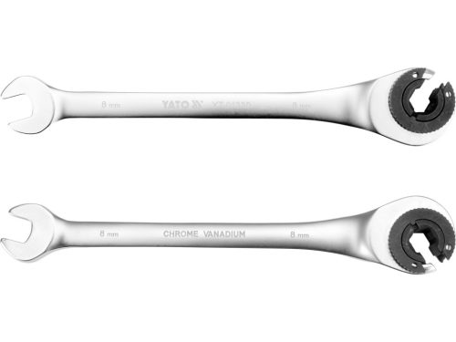 YATO YT-01330 Nyitott racsnis villáskulcs 8mm