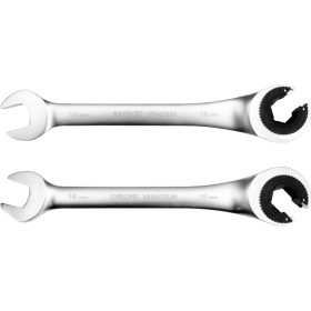YATO YT-01338 Nyitott racsnis villáskulcs 16mm