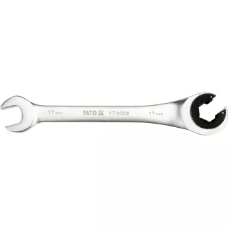 YATO YT-01339 Nyitott racsnis villáskulcs 17mm