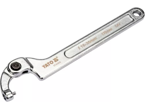 YATO YT-01678 Állítható csapos körmös kulcs 80-120 mm / 340 mm CrV