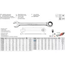 YATO YT-0199 Racsnis csillag-villáskulcs 18 mm / 235 mm 72T CrV