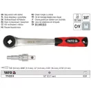 YATO YT-03314 Lépcsős radiátorkulcs 1/2" racsnis hajtószárral 30T CrV