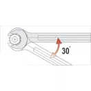 YATO YT-0338 Csillag-villáskulcs 9 mm / 140 mm CrV