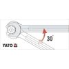 YATO YT-0339 Csillag-villáskulcs 10 mm / 150 mm CrV