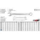 YATO YT-0346 Csillag-villáskulcs 17 mm / 220 mm CrV