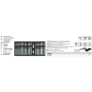 YATO YT-0400 Torx és imbusz bit készlet 40 részes (1/2"-3/8" H4-H12, M5-M12, T20-T55)