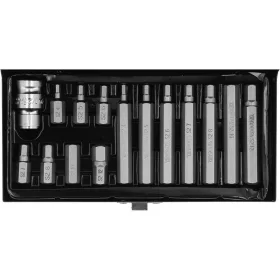   YATO YT-0413 Bit készlet 15 részes (imbusz) H4-H12 1/2"