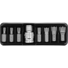   YATO YT-0418 Bit készlet 8 részes RIBE M5-M14 L=30 mm 1/2"