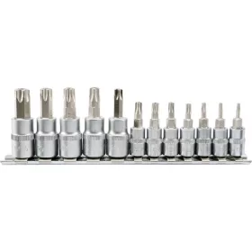   YATO YT-04332 Bit dugókulcs készlet 12 részes lyukas Torx 1/4", 3/8" CrV